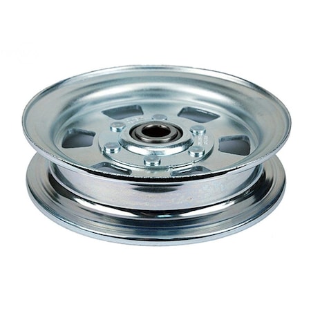 Aftermarket 116-4668 132-9425 Flat Idler Pulley (6-1/4") Fits Exmark Lazer Z & Pioneer LAO78-0052